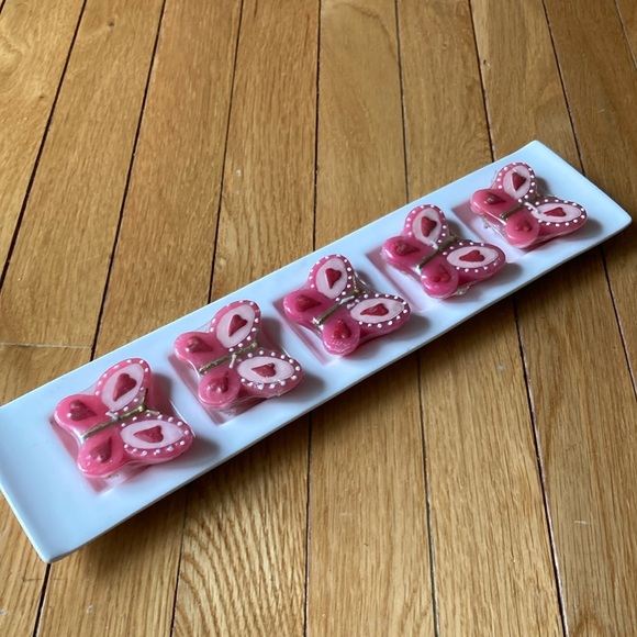 5-Tea-light Ceramic Candle Holder & 10 Teslights - Picture 3 of 11